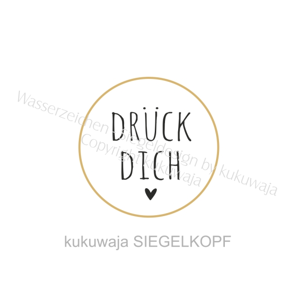 Siegelkopf Drück Dich by kukuwaja